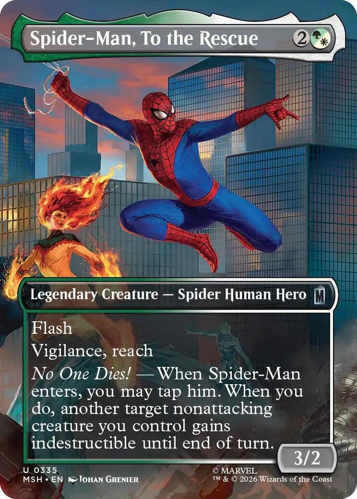 Spider-Man, To the Rescue (Borderless) [Marvel Super Heroes] 335