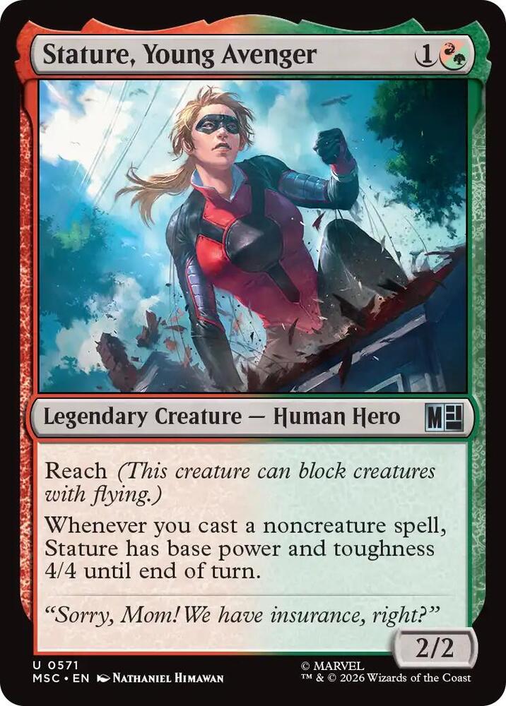 Stature, Young Avenger [Commander: Marvel Super Heroes] 571