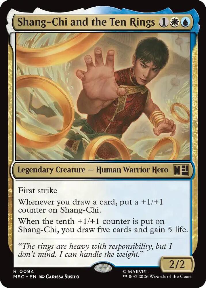 Shang-Chi and the Ten Rings (Surge Foil) [Commander: Marvel Super Heroes] 94
