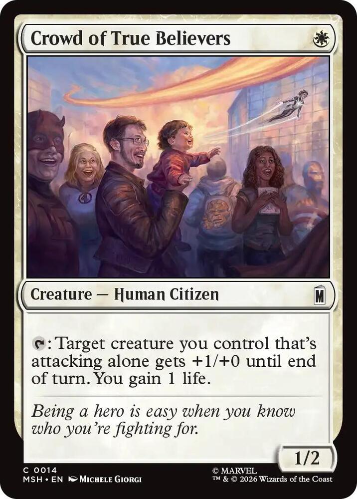 Crowd of True Believers [Marvel Super Heroes] 14