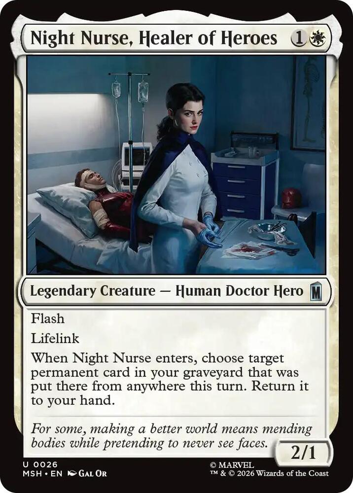 Night Nurse, Healer of Heroes [Marvel Super Heroes] 26