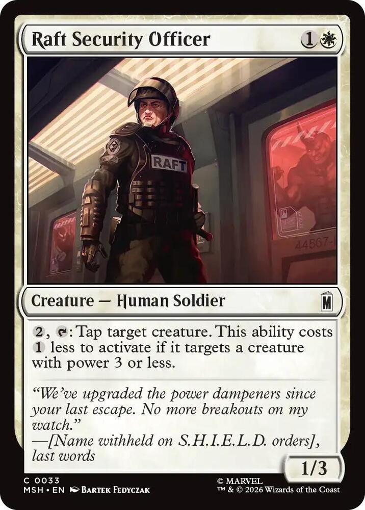 Raft Security Officer [Marvel Super Heroes] 33
