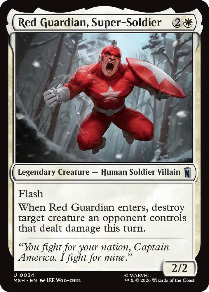 Red Guardian, Super-Soldier [Marvel Super Heroes] 34