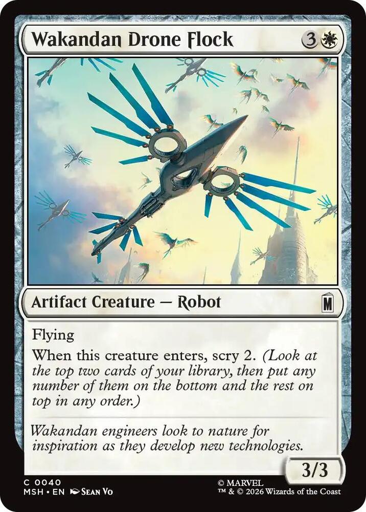 Wakandan Drone Flock [Marvel Super Heroes] 40