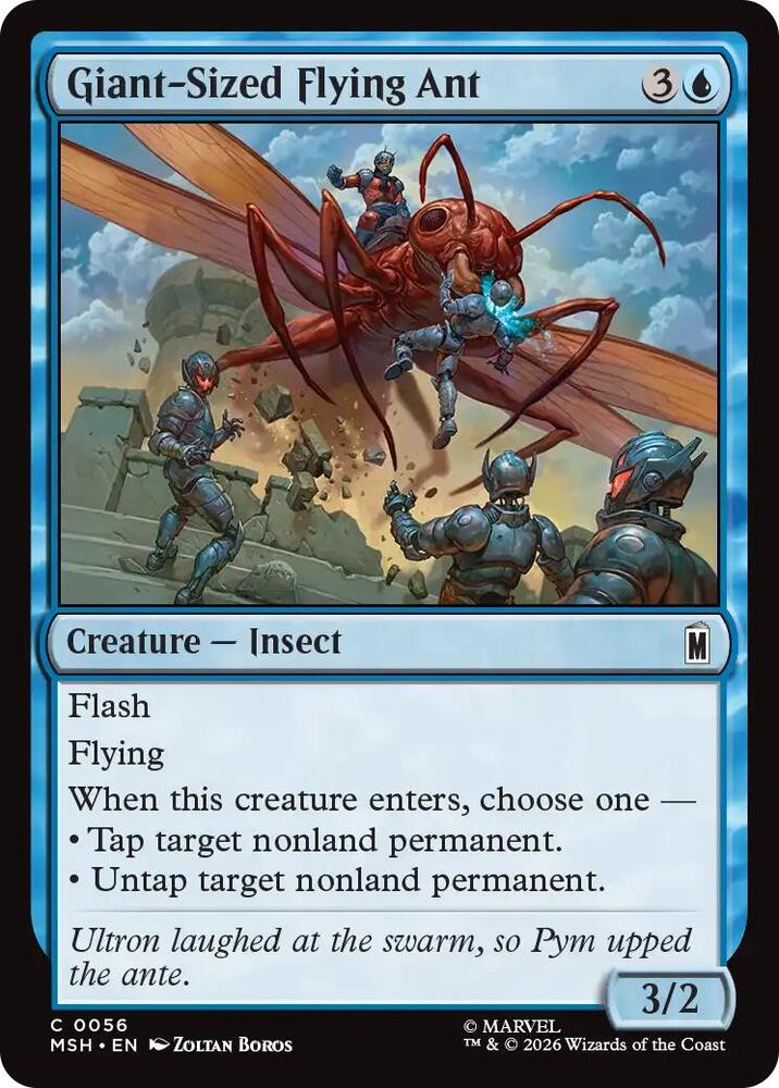 Giant-Sized Flying Ant [Marvel Super Heroes] 56