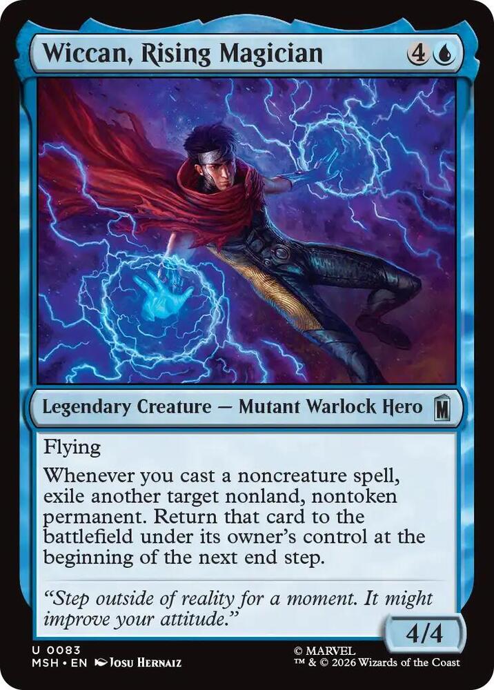 Wiccan, Rising Magician [Marvel Super Heroes] 83