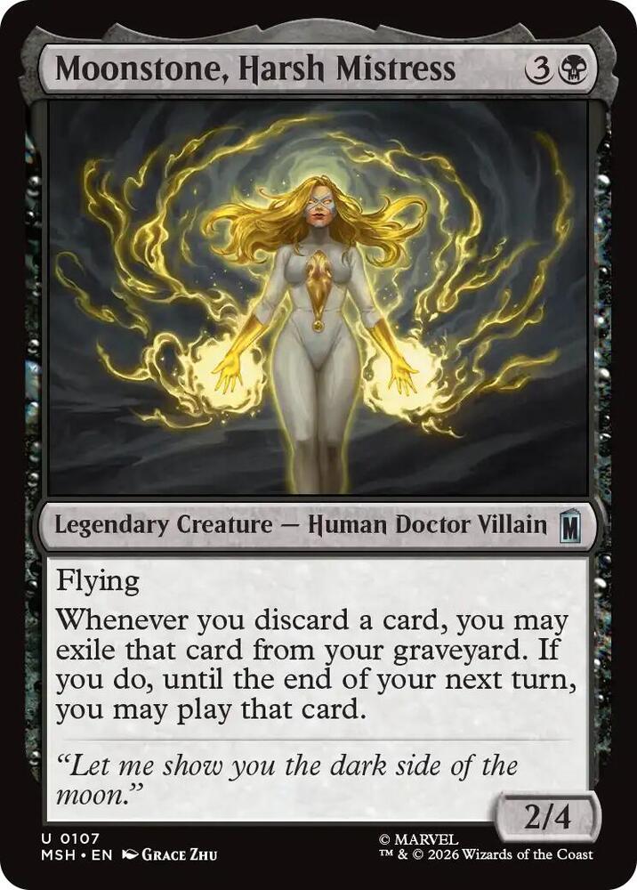 Moonstone, Harsh Mistress [Marvel Super Heroes] 107