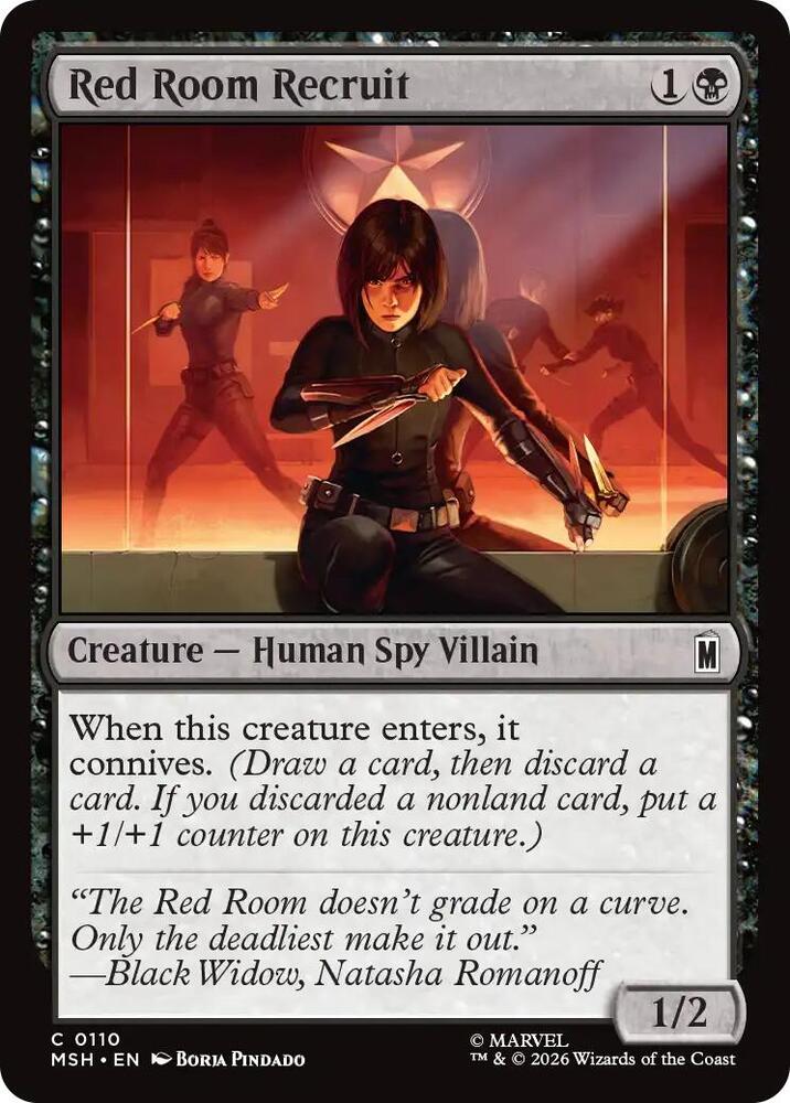 Red Room Recruit [Marvel Super Heroes] 110