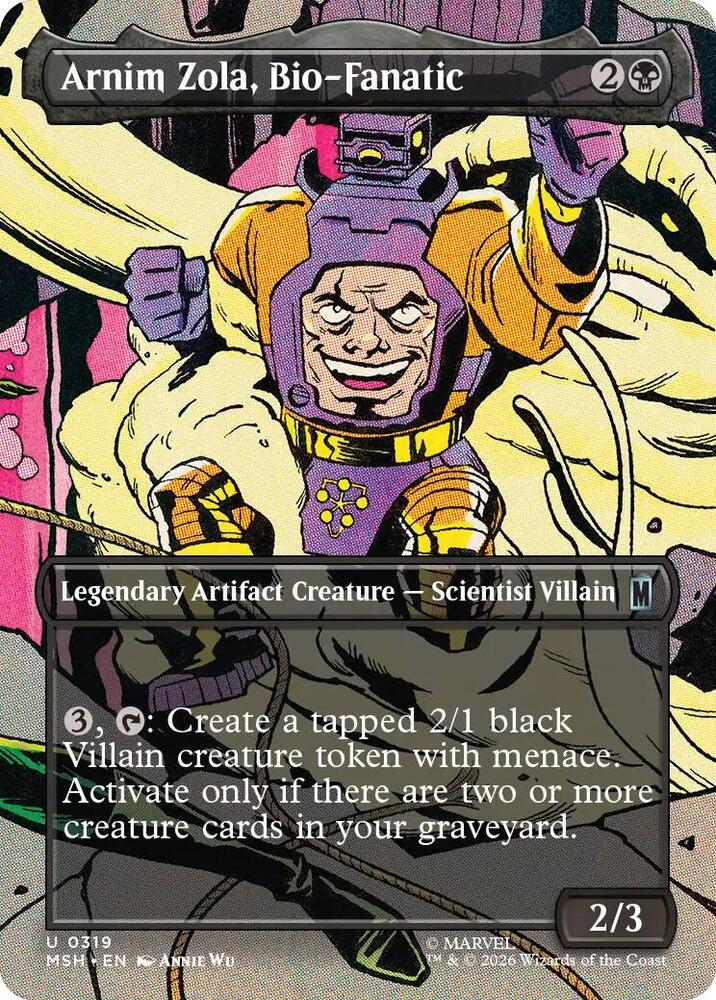 Arnim Zola, Bio-Fanatic (Borderless) [Marvel Super Heroes] 319
