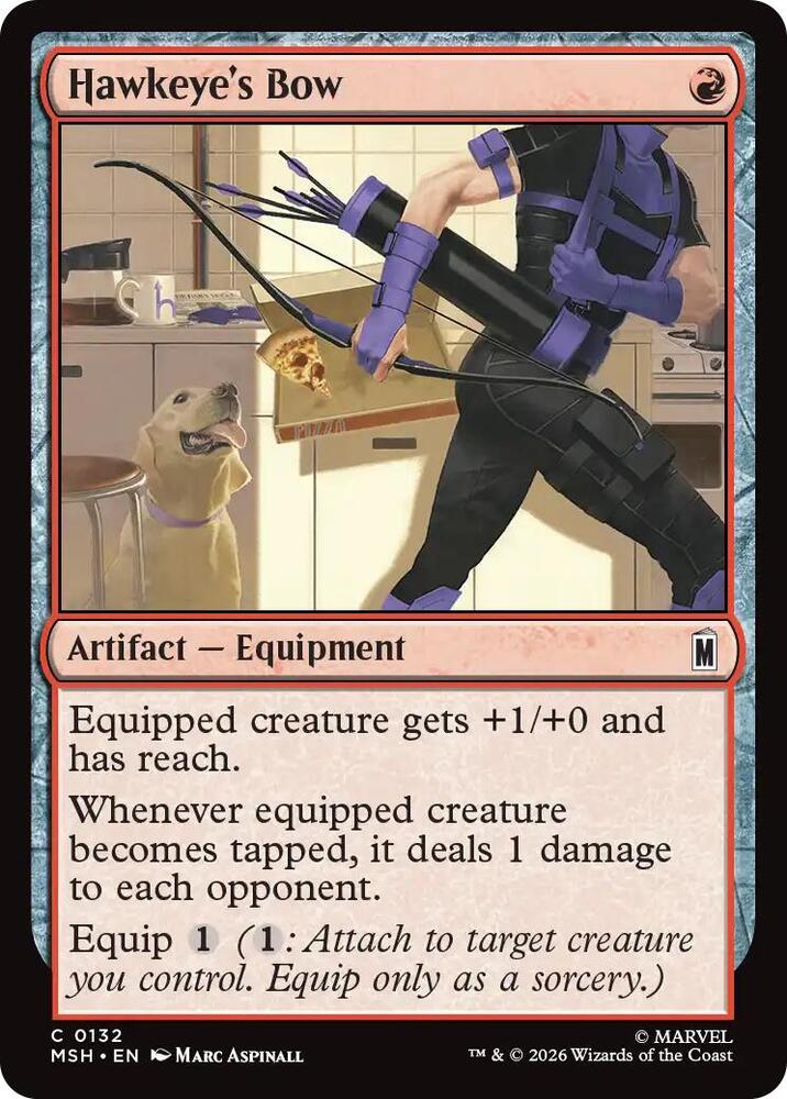 Hawkeye's Bow [Marvel Super Heroes] 132