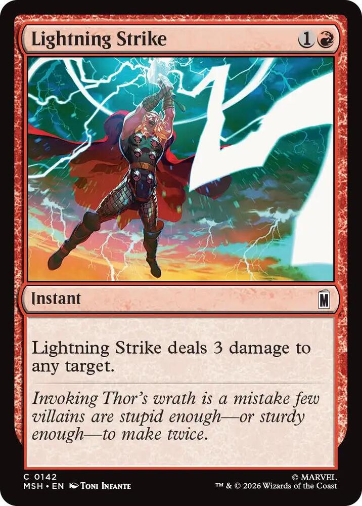 Lightning Strike [Marvel Super Heroes] 142