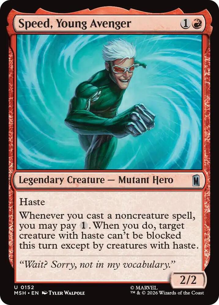 Speed, Young Avenger [Marvel Super Heroes] 152