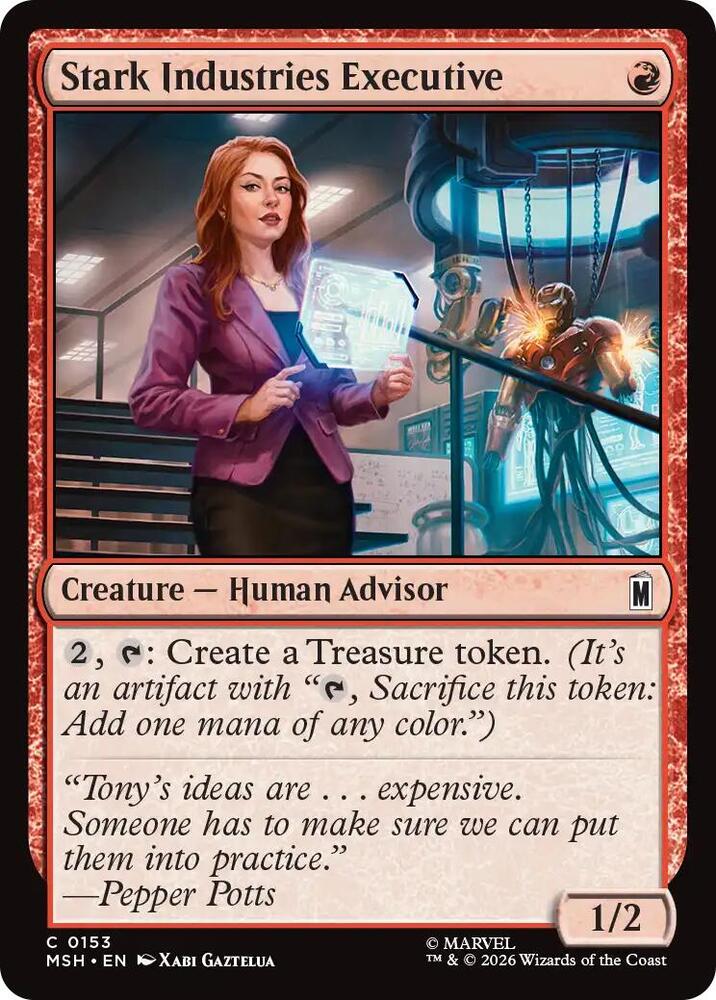 Stark Industries Executive [Marvel Super Heroes] 153