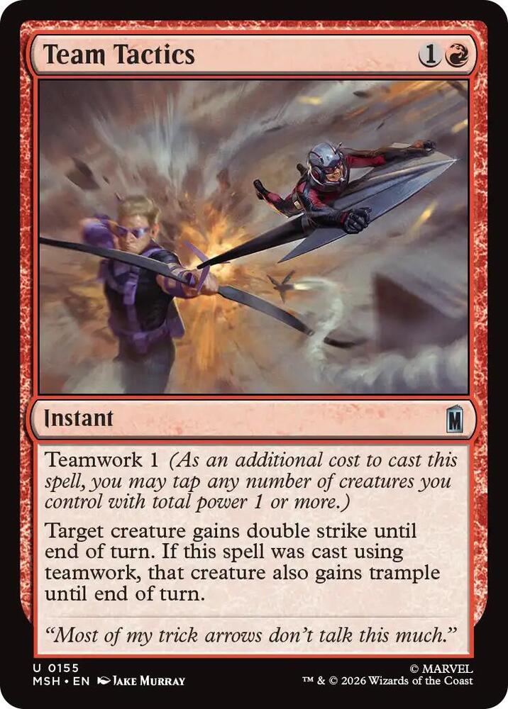 Team Tactics [Marvel Super Heroes] 155