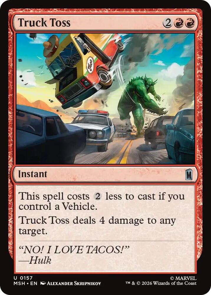Truck Toss [Marvel Super Heroes] 157