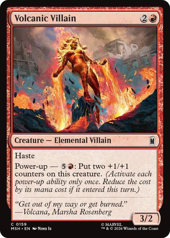 Volcanic Villain [Marvel Super Heroes] 159