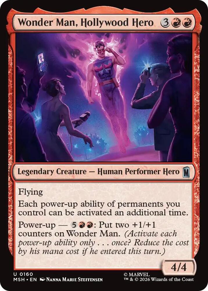 Wonder Man, Hollywood Hero [Marvel Super Heroes] 160