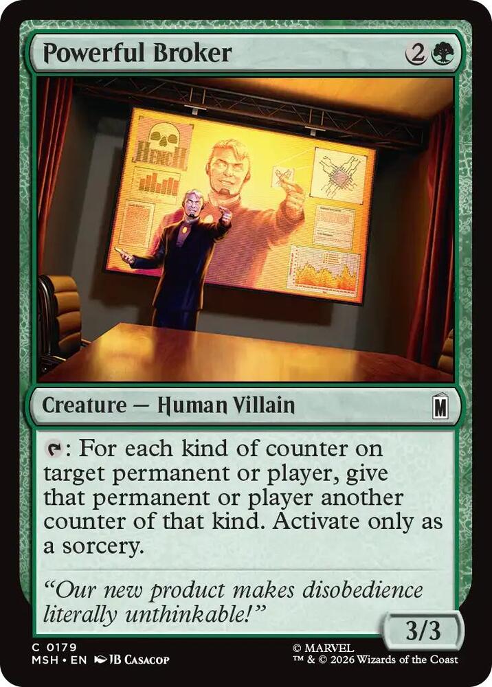 Powerful Broker [Marvel Super Heroes] 179