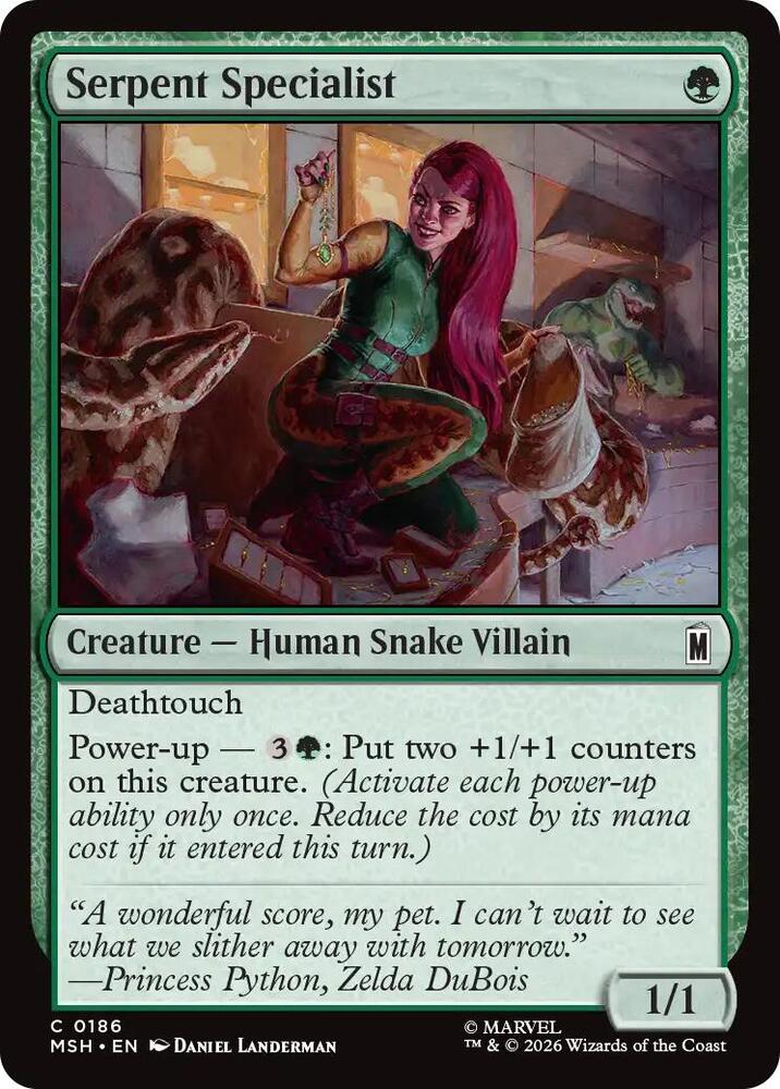 Serpent Specialist [Marvel Super Heroes] 186