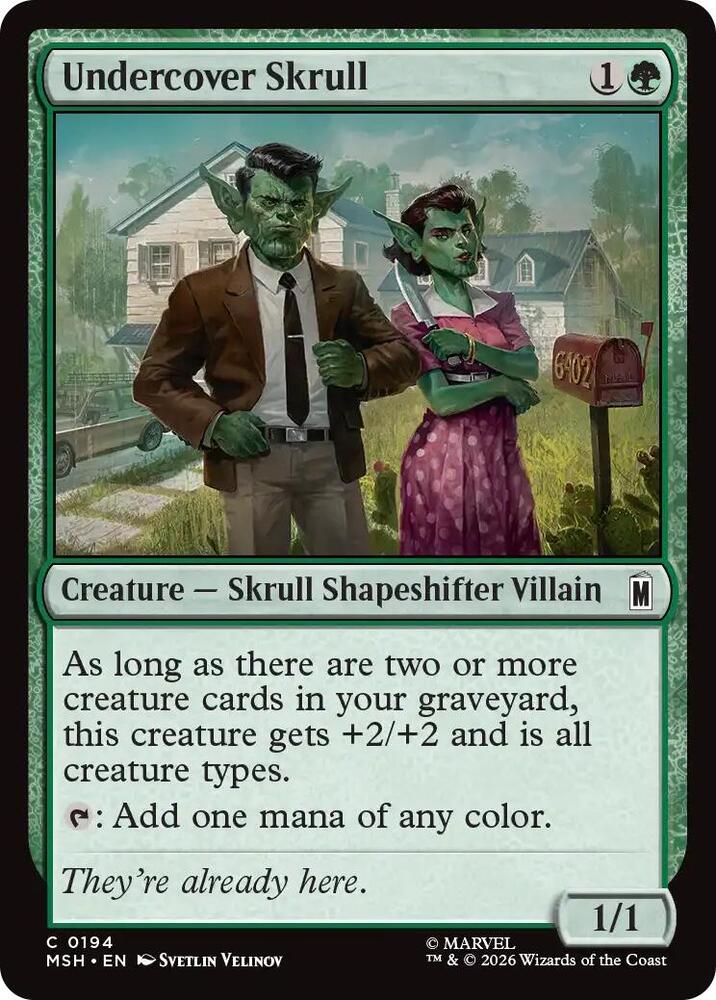Undercover Skrull [Marvel Super Heroes] 194