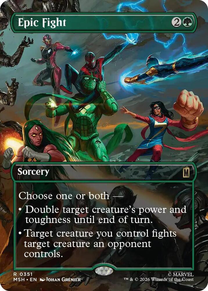 Epic Fight (Borderless) [Marvel Super Heroes] 351
