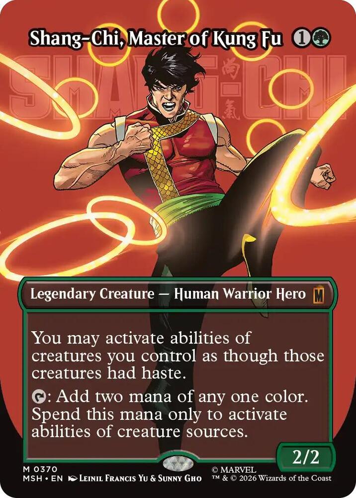 Shang-Chi, Master of Kung Fu (Borderless) (0370) [Marvel Super Heroes] 370