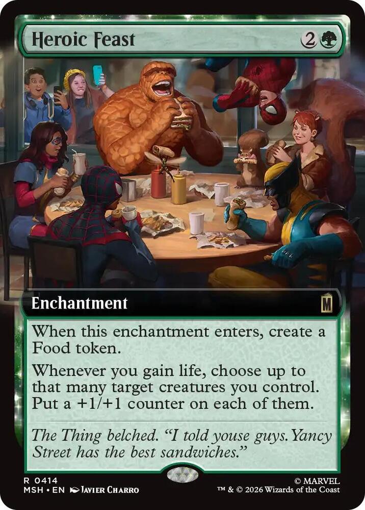 Heroic Feast (Extended Art) [Marvel Super Heroes] 414