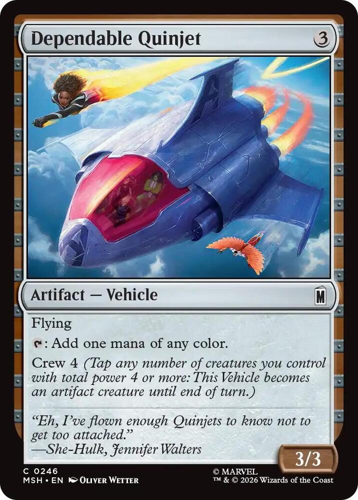 Dependable Quinjet [Marvel Super Heroes] 246