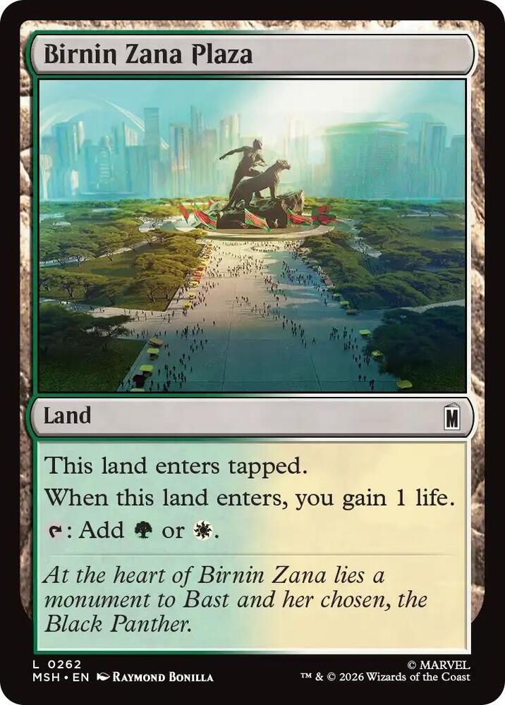 Birnin Zana Plaza [Marvel Super Heroes] 262