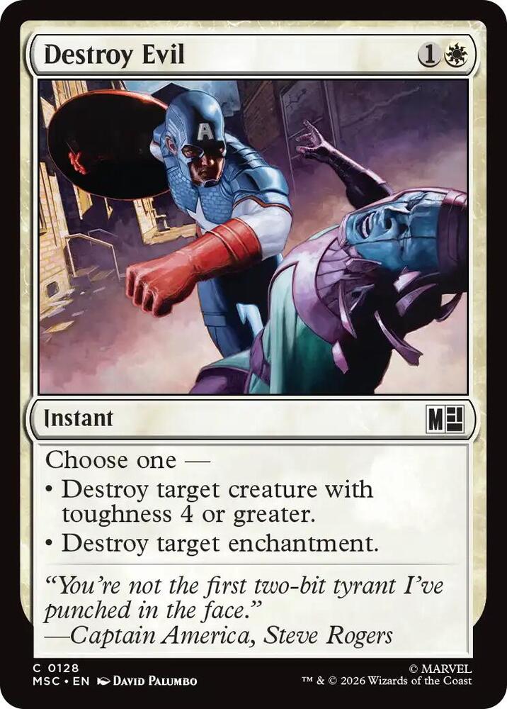 Destroy Evil [Commander: Marvel Super Heroes] 128