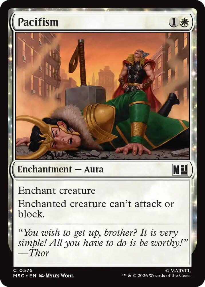 Pacifism [Commander: Marvel Super Heroes] 575