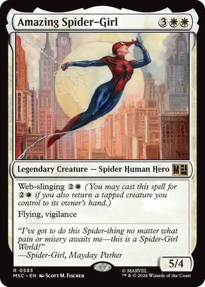 Amazing Spider-Girl [Commander: Marvel Super Heroes] 583