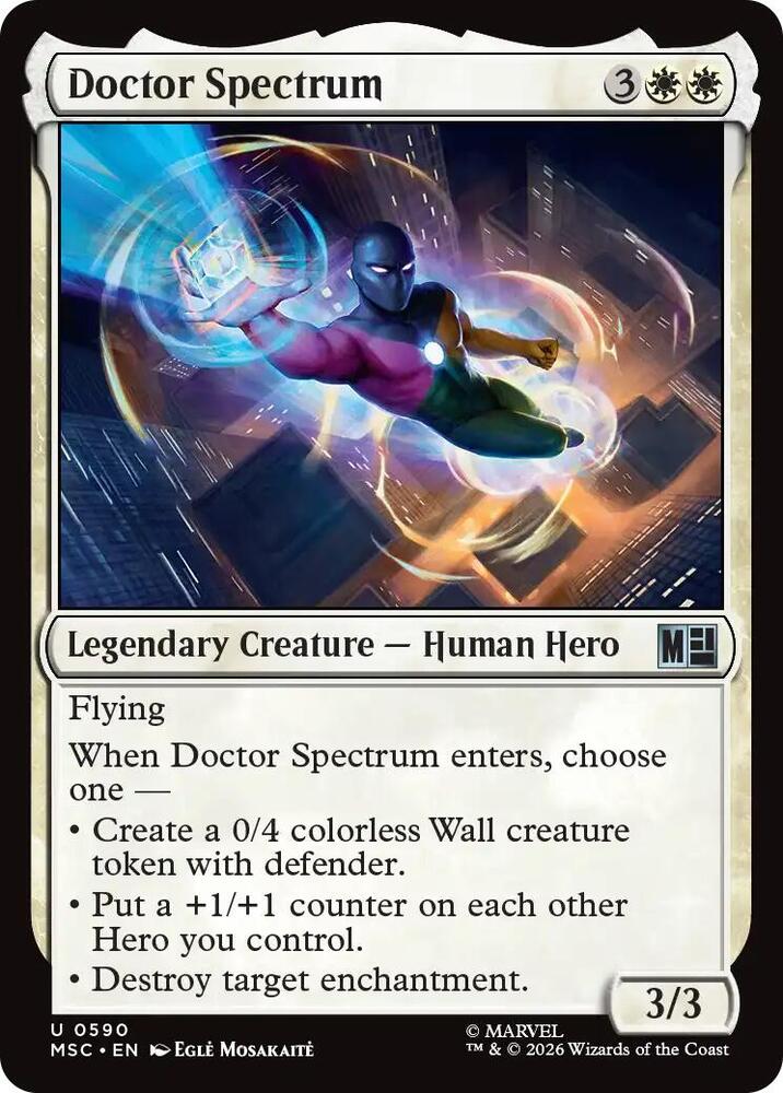 Doctor Spectrum [Commander: Marvel Super Heroes] 590