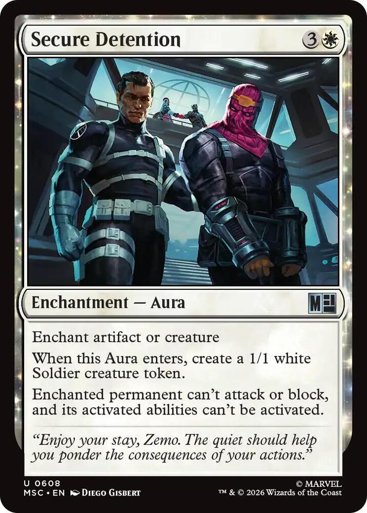Secure Detention [Commander: Marvel Super Heroes] 608