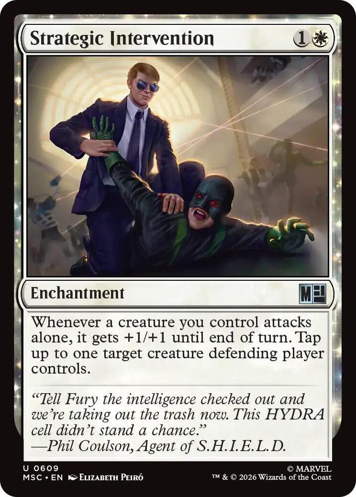 Strategic Intervention [Commander: Marvel Super Heroes] 609
