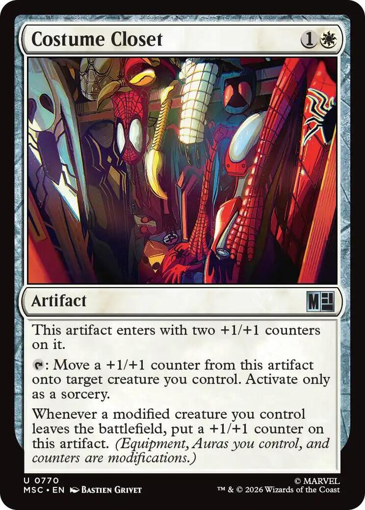 Costume Closet [Commander: Marvel Super Heroes] 770