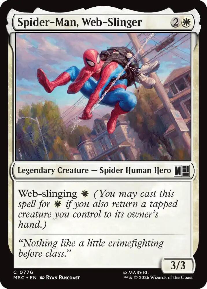 Spider-Man, Web-Slinger [Commander: Marvel Super Heroes] 776