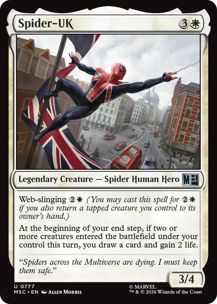 Spider-UK [Commander: Marvel Super Heroes] 777