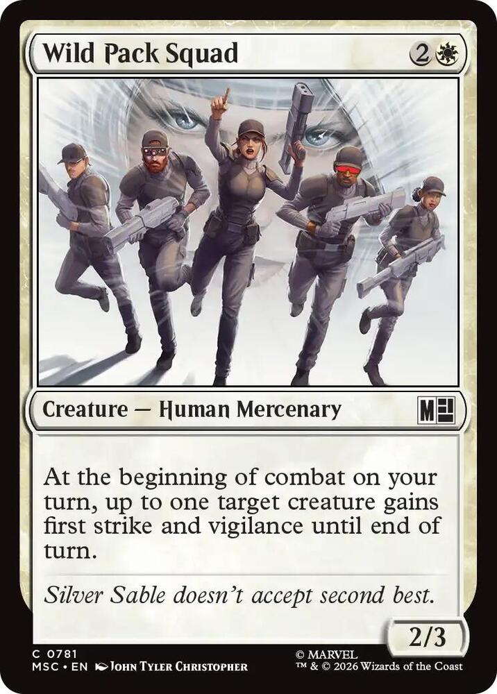 Wild Pack Squad [Commander: Marvel Super Heroes] 781