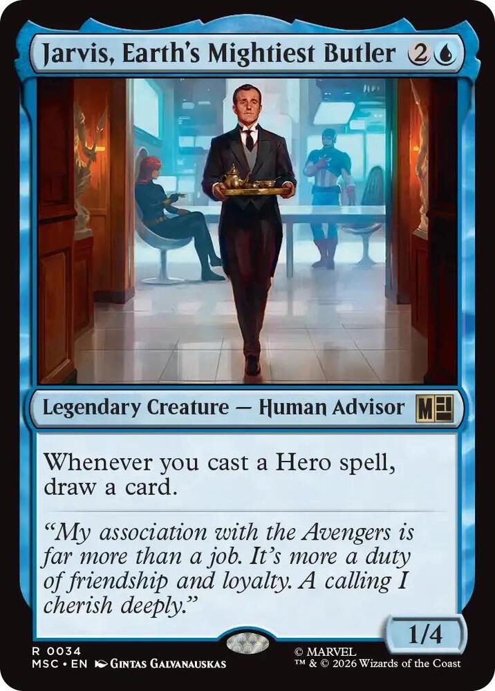 Jarvis, Earth's Mightiest Butler [Commander: Marvel Super Heroes] 34