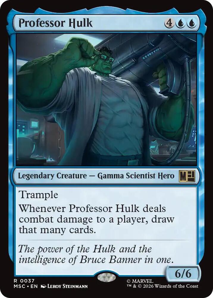 Professor Hulk [Commander: Marvel Super Heroes] 37