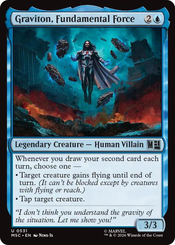 Graviton, Fundamental Force [Commander: Marvel Super Heroes] 531