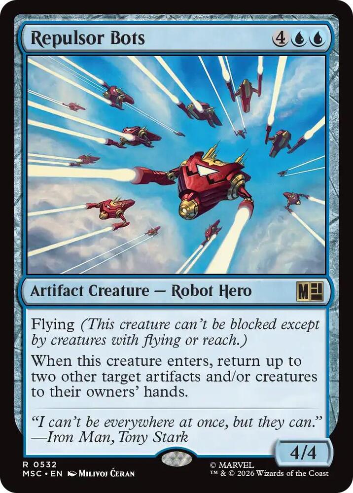 Repulsor Bots [Commander: Marvel Super Heroes] 532
