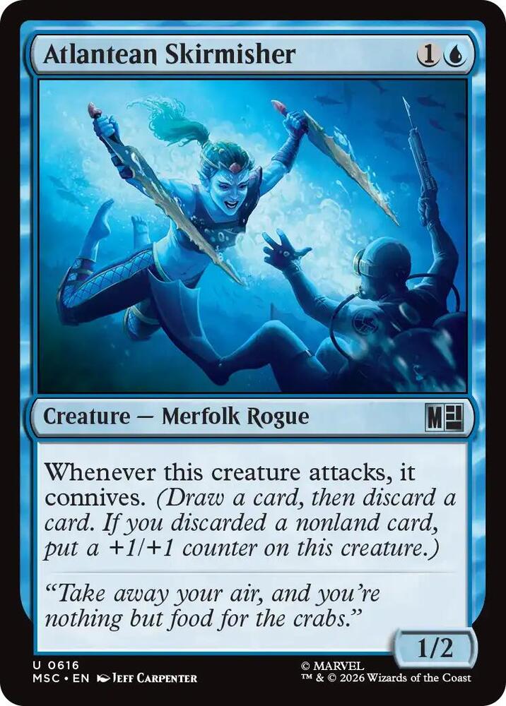 Atlantean Skirmisher [Commander: Marvel Super Heroes] 616