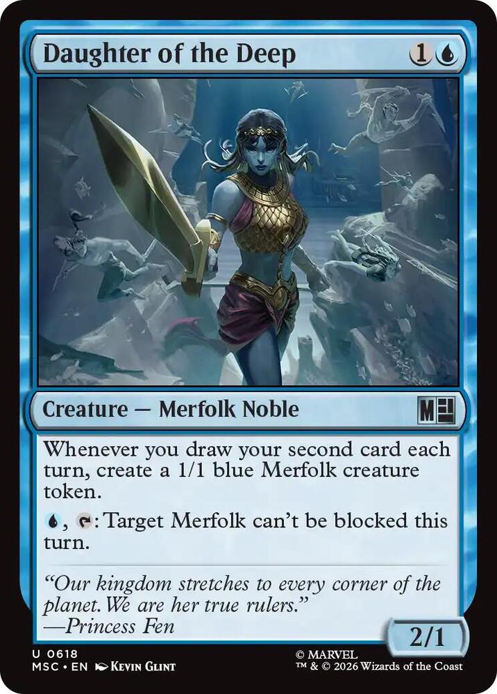 Daughter of the Deep [Commander: Marvel Super Heroes] 618