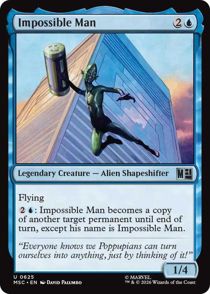 Impossible Man [Commander: Marvel Super Heroes] 625