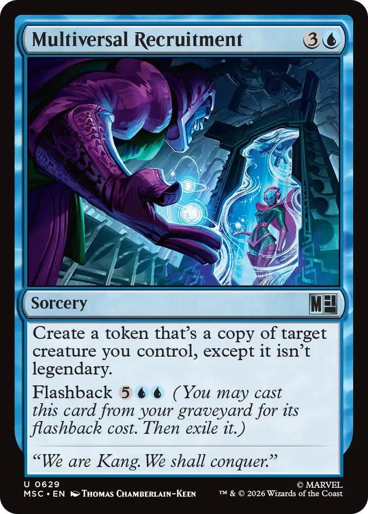 Multiversal Recruitment [Commander: Marvel Super Heroes] 629
