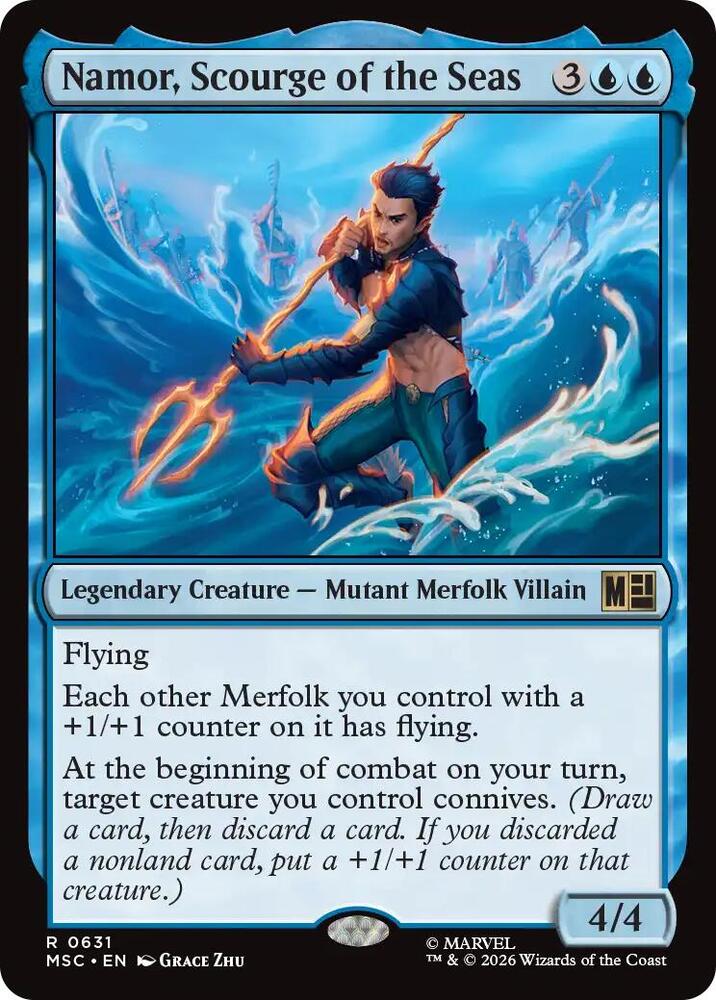 Namor, Scourge of the Seas [Commander: Marvel Super Heroes] 631