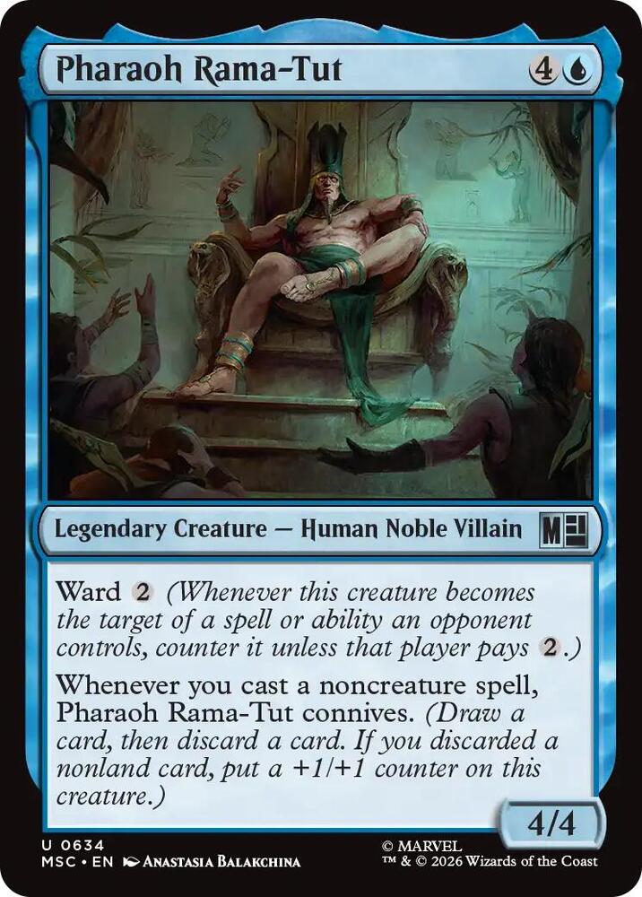 Pharaoh Rama-Tut [Commander: Marvel Super Heroes] 634