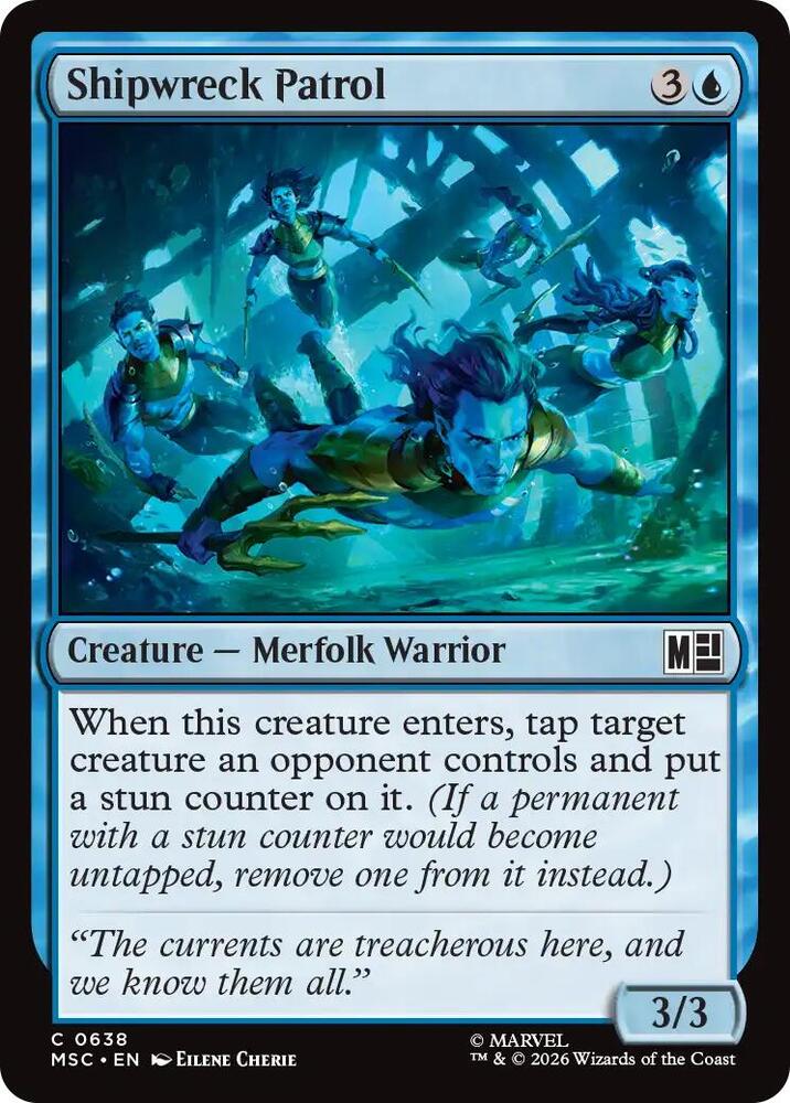 Shipwreck Patrol [Commander: Marvel Super Heroes] 638
